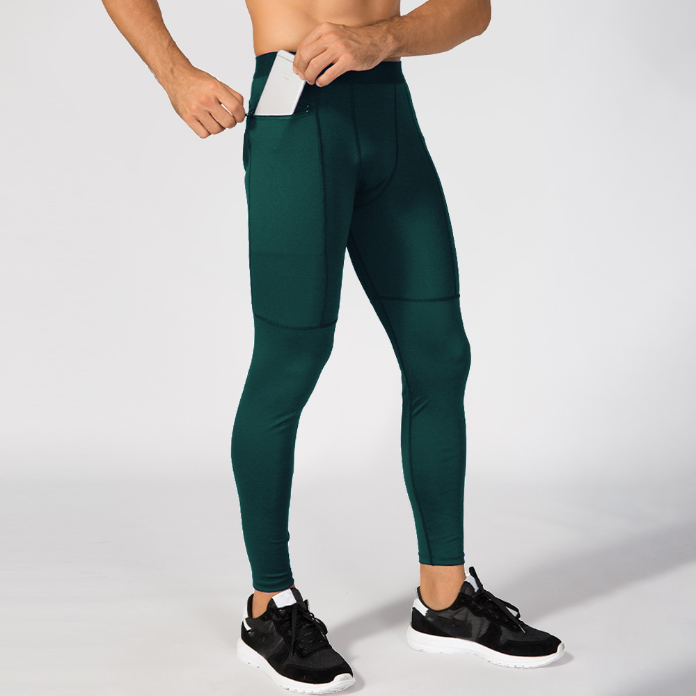 Crossfit Ga - Männer Laufhose Kompression Sport Hosen Training