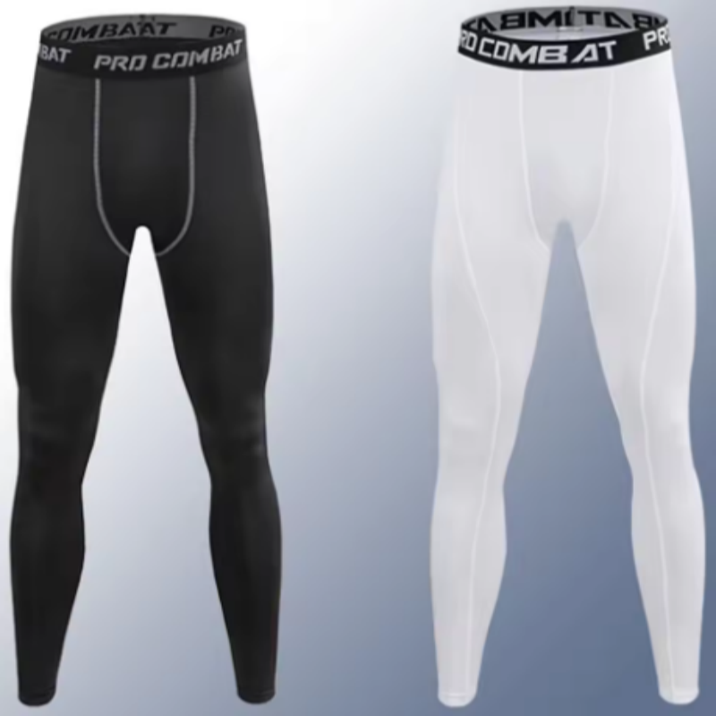 Crossfit Ga - Herren Gym Sport Tights Schnelltrocknende Laufleggings