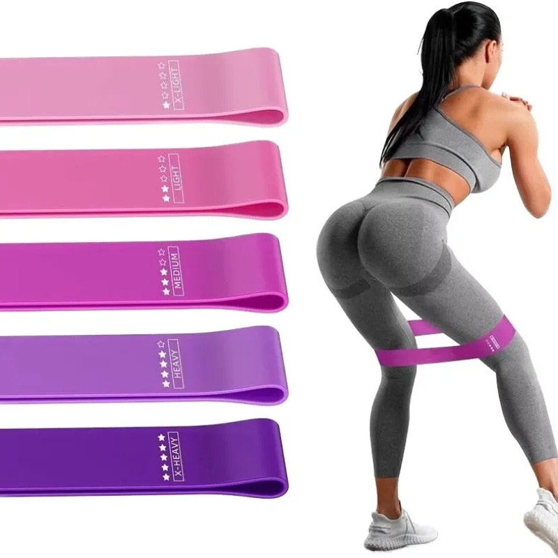 Crossfit Ga - Tragbares Fitness-Band Trainingsgerät Gummi-Widerstandsbänder Yoga Gym